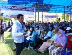 Kampanye di Wonggeduku, ASR-Hugua Janji Bakal Berikan Bantuan Pertanian di Konawe 