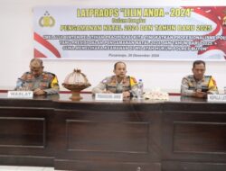 Pam Nataru, Polres Buton Gelar Lat Pra Ops