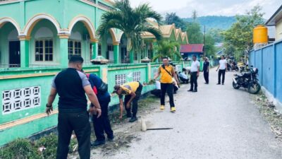 HUT Satpam ke-44 Polres Buton Gelar Bakti Sosial