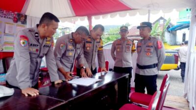 Operasi Lilin, Tim Itwasda Polda Sultra Kunjungi Polres Buton