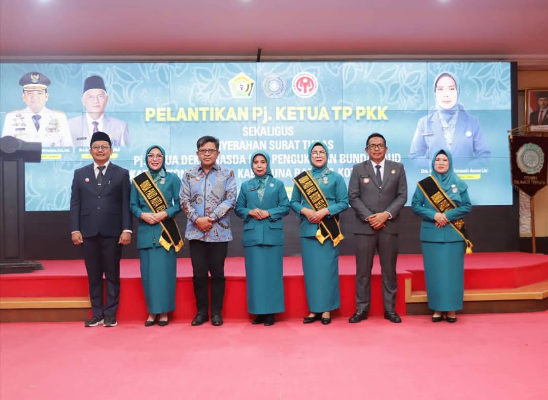 Pj Ketua TP PKK Sultra Lantik Tiga Pj Ketua TP PKK Kabupaten/Kota