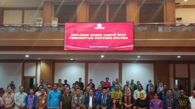 Pj. Gubernur Sultra Pimpin Rapat Refleksi Akhir Tahun 2024