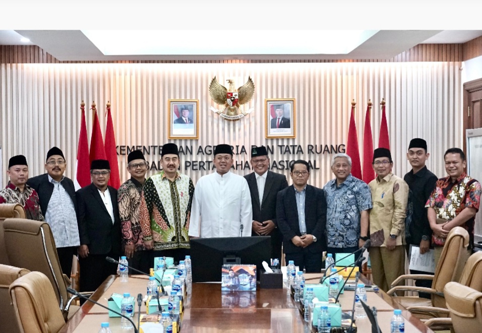 Percepatan Pendaftaran Tanah Wakaf, Mentri Nusron Wahid Gelar Rakor