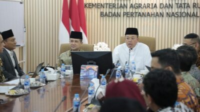 Ajak Menteri Transmigrasi Sukseskan Kebijakan Satu Peta, Menteri Nusron Ingin Tuntaskan Masalah Batas Tanah