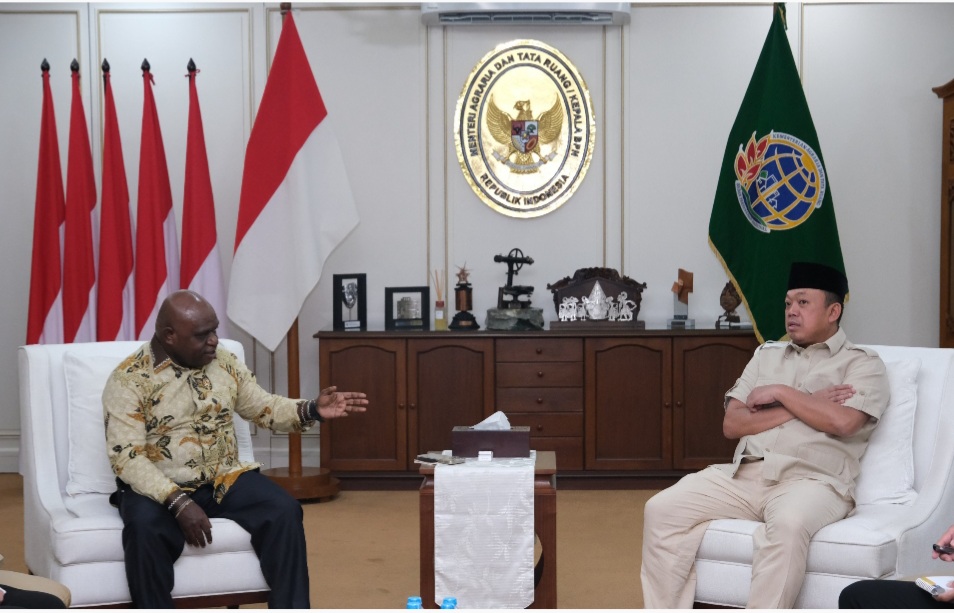 Kementrian HAM Koordinasi dengan Kementerian ATR/BPN, Bahas Legalisasi Tanah