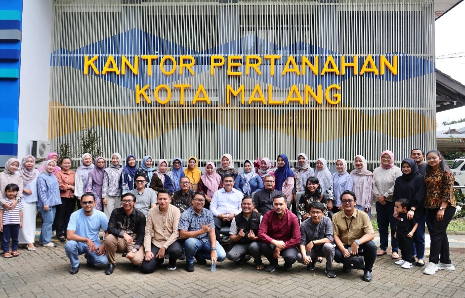 Wamen ATR/BPN Tinjau Pelataran Kantah Kota Malang