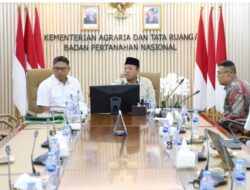 Bahas Intergrasi Data Pertanahan dan Pertanian, Mentri ATR/BPN Terima Audiensi Wamentan