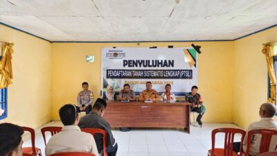 BPN Buton Sosialisasi Program PTSL di Desa Warinta