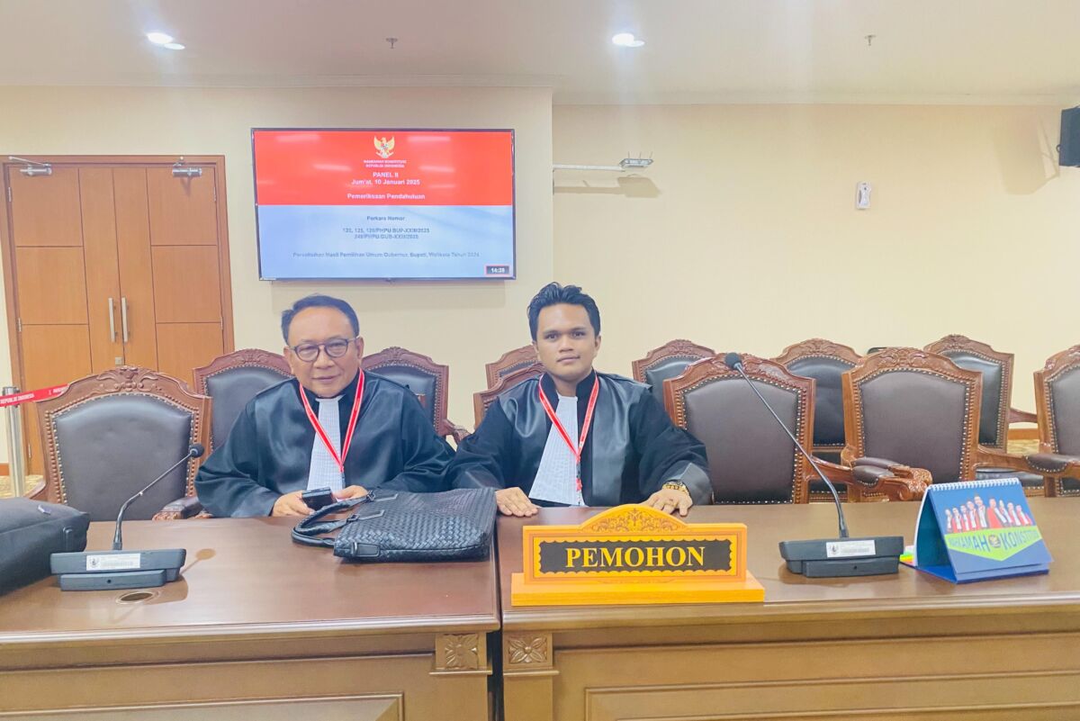 Dalil KPU Sultra dan ASR-Hugua di MK Dinilai Tidak Berbobot dan Minim Bukti