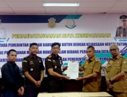 Pemkab Buton dan Kejari Teken MoU Bidang Perdata dan PTUN