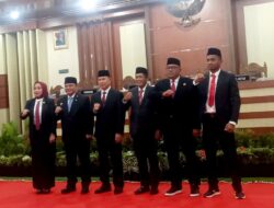 DPRD Sultra Gelar Rapat Paripurna Penetapan Andi Sumangerukka – Ir Hugua sebagai Gubernur dan Wakil Gubernur Sultra 2025-2030
