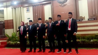 DPRD Sultra Gelar Rapat Paripurna Penetapan Andi Sumangerukka - Ir Hugua sebagai Gubernur dan Wakil Gubernur Sultra 2025-2030