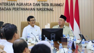 Entry Meeteng dengan BPK, Menteri Nusron Komitmen untuk Transparan, Akomodatif, dan Terus Bebenah