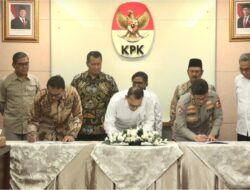 Irjen Kementerian ATR/BPN Saksikan Penandatanganan SKB Timnas PK dan Pelaksanaan Aksi Pencegahan Korupsi