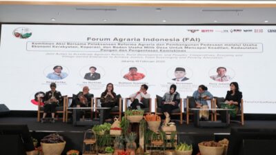 Isi Panel Diskusi dalam Asia Land Forum 2025, Dirjen Penataan Agraria: Kolaborasi Lintas Sektoral Kunci Keberhasilan Reforma Agraria
