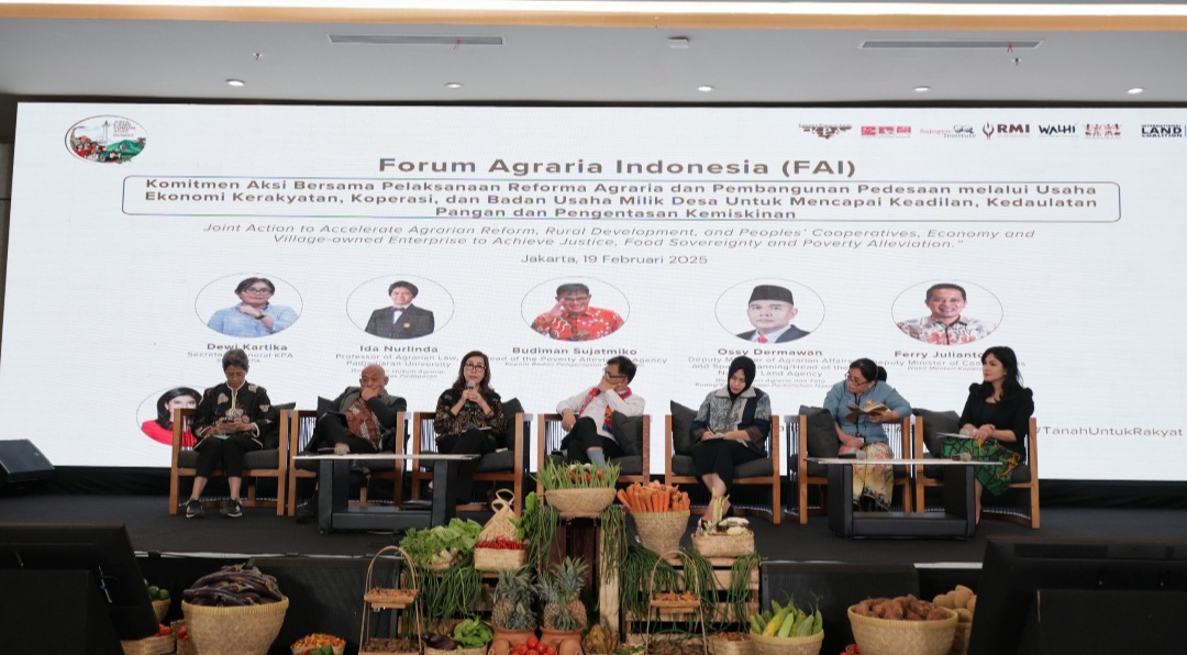 Isi Panel Diskusi dalam Asia Land Forum 2025, Dirjen Penataan Agraria: Kolaborasi Lintas Sektoral Kunci Keberhasilan Reforma Agraria