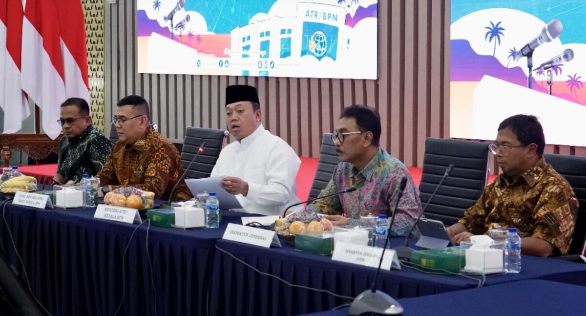 Mentri Nusron Tegaskan Sertipikat Elektronik Miliki Sistem Keamanan Berlapis