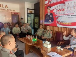 PAM Jelang Ramadhan, Kapolres Buton Pimpin Rapat Bersama Para Pejabat Utama Polres Buton