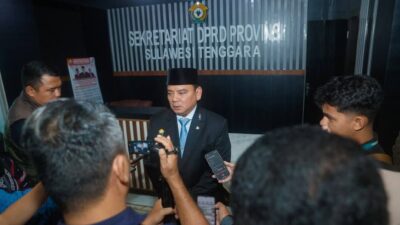 Hadiri Rapur DPRD Sultra, Pj Gubernur : Rajut Kembali Persatuan Diantara Kita