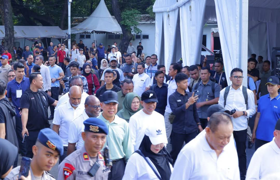 Pj. Gubernur Monitor Gladi Pelantikan Gubernur Sultra Terpilih Bersama 16 Bupati/Wali Kota
