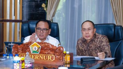Andi Sumangerukka Silaturahmi ke Pj Gubernur Sultra