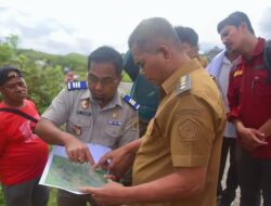 BPN Buton bersama Bupati Tinjau Lokasi APL Teletabies