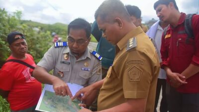BPN Buton bersama Bupati Tinjau Lokasi APL Teletabies