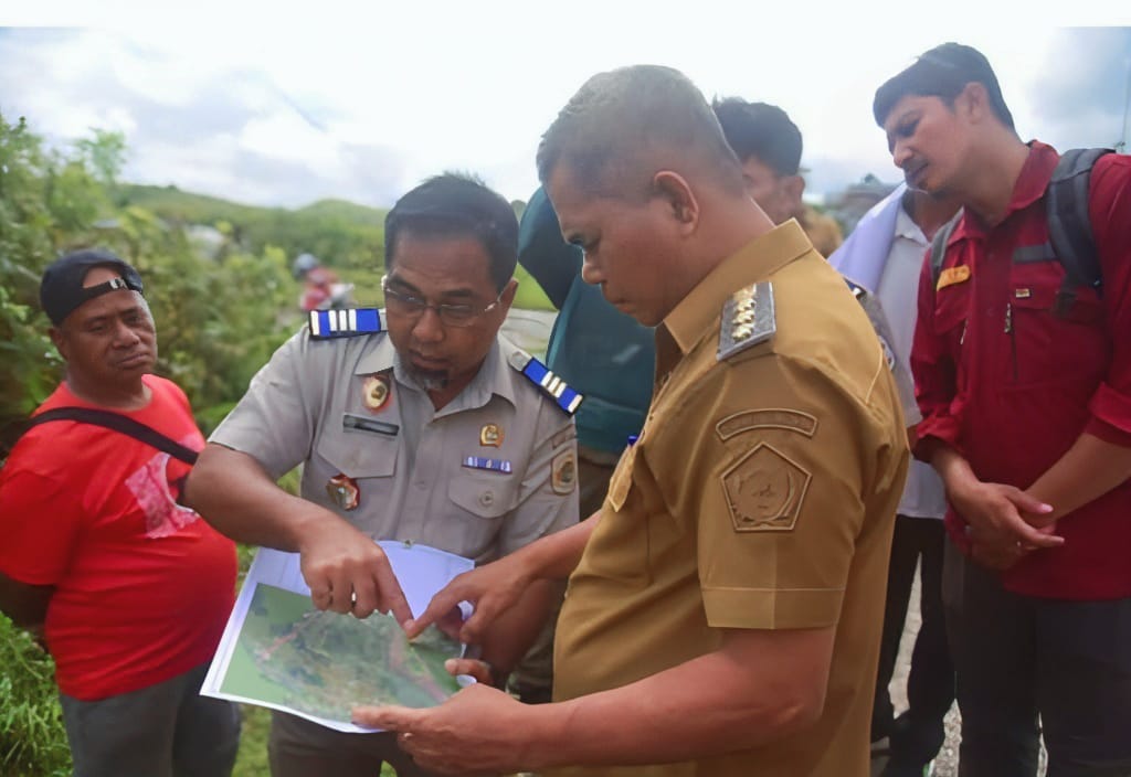BPN Buton bersama Bupati Tinjau Lokasi APL Teletabies