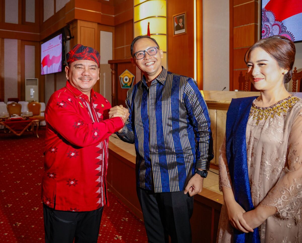 Hadiri Pengukuhan Kepala OJK, Pj Gubernur : Lindungi Masyarakat Sultra dari Pinjol dan Investasi Illegal