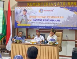 Kakanwil BPN Sultra Kunker di Wilayah Kepton
