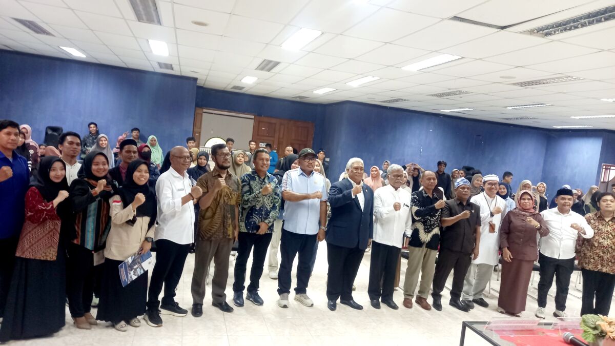 Anggota DPR RI H Ali Mazi SH Sosialisasi Empat Pilar Kebangsaan di Kampus ITK Buton