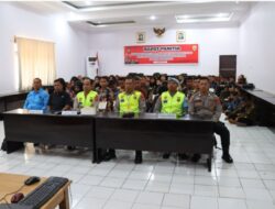 Kapolres Buton Pimpin Pengambilan Sumpah dan Penandatanganan Pakta Integritas Penerimaan Polri T.A. 2025