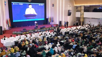 Mentri Nusron Hadiri Pengajian Ramadan Muhammadiyah