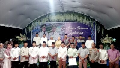 Bupati dan Wakil Bupati Buton Gelar Syukuran