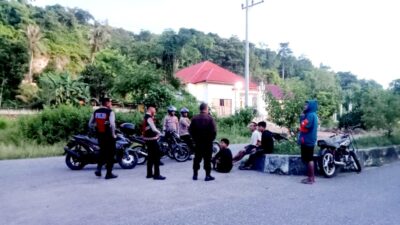 Antisipasi Balap Liar Selama Ramadan, Polres Buton Gelar Patroli Subuh