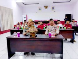 Polres Buton Ikuti Buka Puasa Bersama Kapolri Secara Daring
