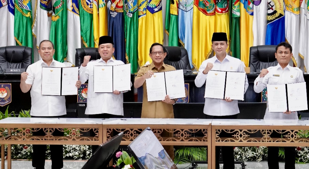 Kementerian ATR/BPN Teken Nota Kesepahaman dengan Empat Kementrian
