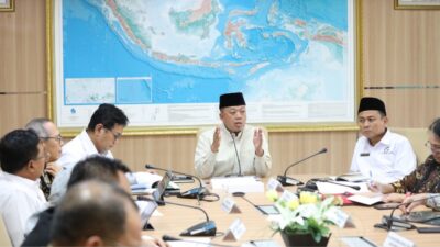Tindaklanjuti MoU Program ILASP bersama Lima Kementrian, Menteri Nusron Gelar Rakor