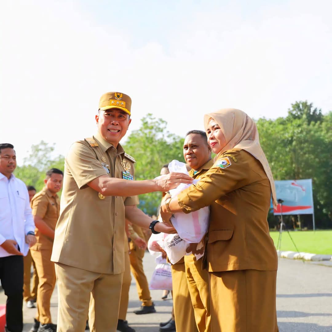 Apel Gabungan Perdana, Gubernur Sultra : Birokrasi Yang Kuat dan Sinergis kunci Wujudkan Visi Misi