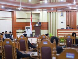 Gubernur Andi Sumangerukka Sampaikan Pidato Perdana dalam Rapat Paripurna DPRD Sultra