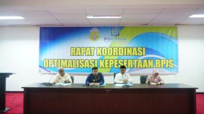 Bupati Buton Pimpin Rapat Optimalisasi Kepesertaan BPJS Kab Buton
