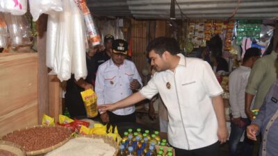 Bupati dan Wakil Bupati Buton bersama Forkopimda Sidak Pasar Sabo dan Pasar Kaloko