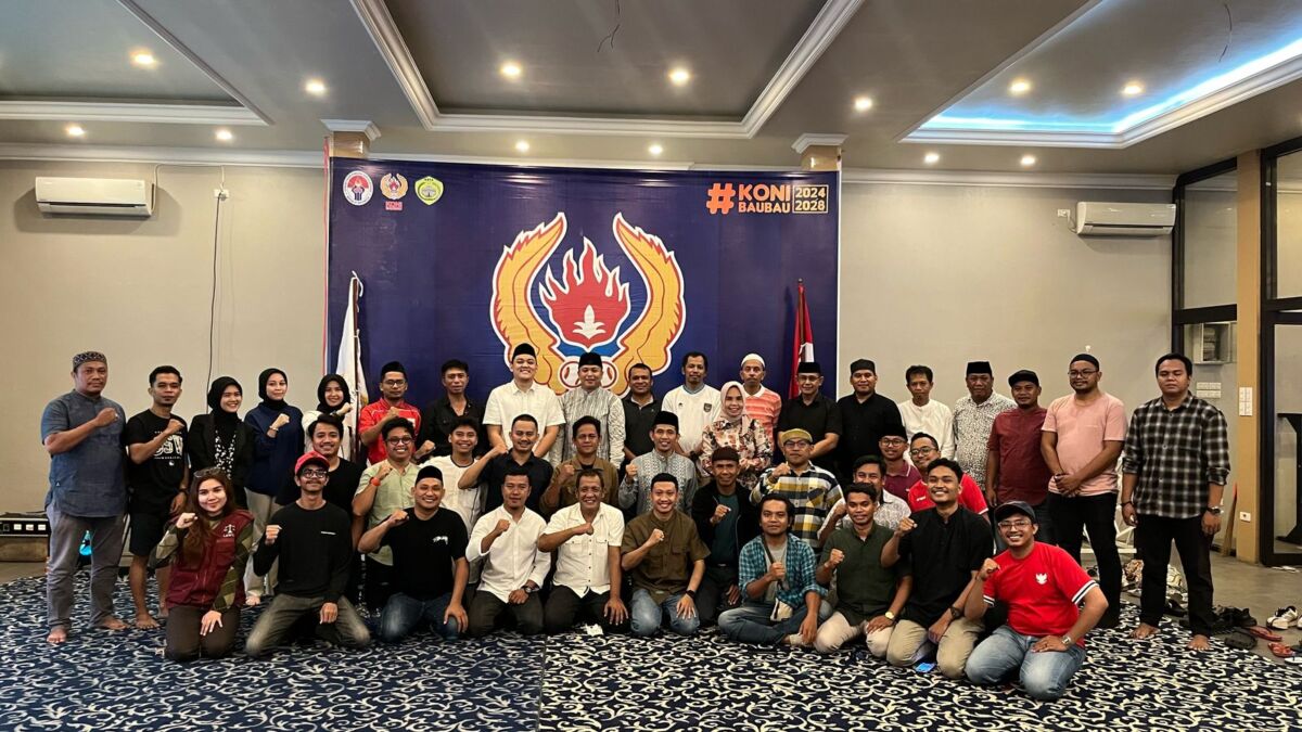 Pelantikan Pengurus KONI Kota Baubau Bakal Digelar April Mendatang