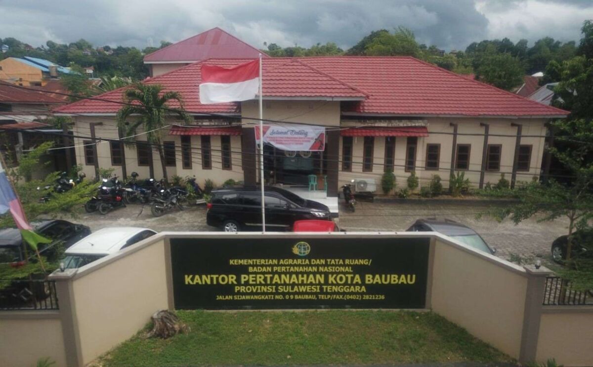 Resmi! Kepala Kantor Pertanahan Baubau Dilaporkan ke Polisi