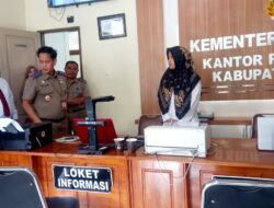 Kakanwil BPN Sultra Tinjau Langsung Layanan Pertanahan di Buton