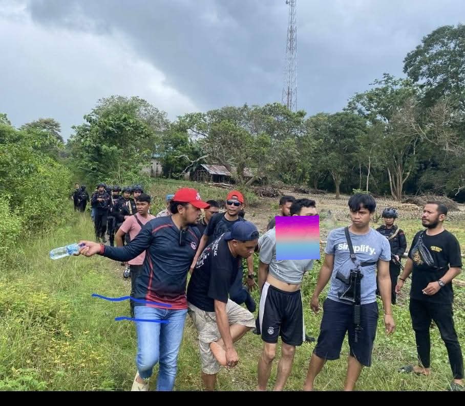 Terduga Pelaku Penikam Anggota Polisi Ditangkap Aparat