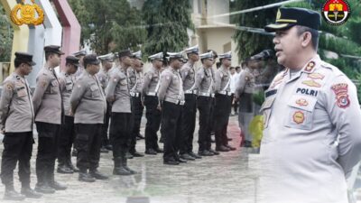 Pimpin Apel Perdana, Kapolres Buton Harap Anggota Untuk Maksimalkan Pelayanan