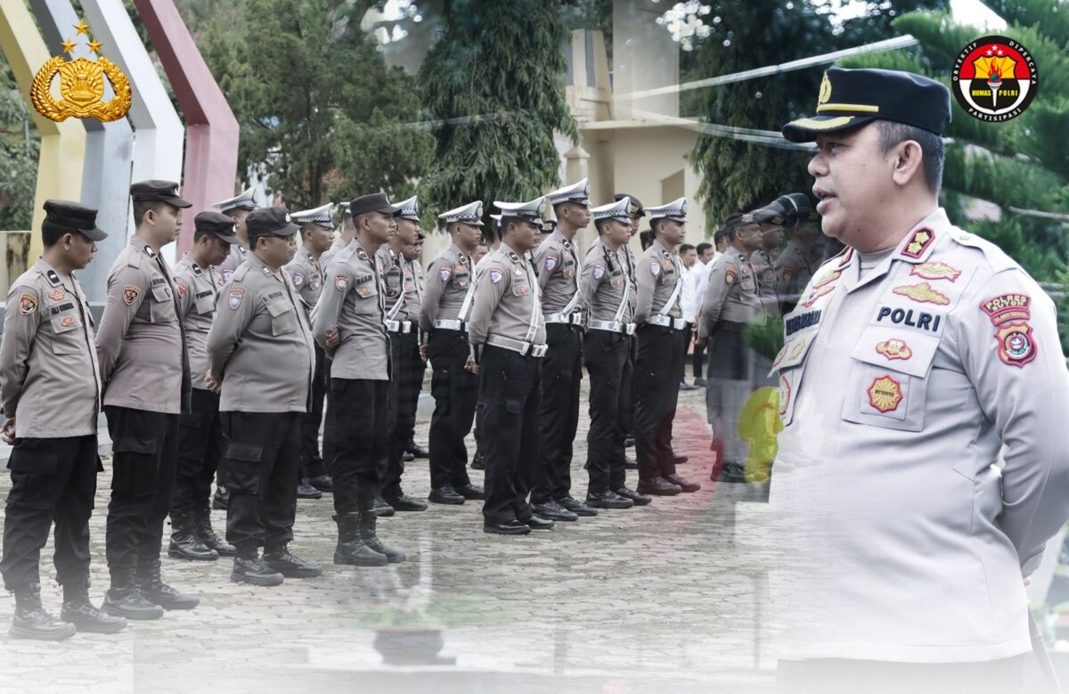 Pimpin Apel Perdana, Kapolres Buton Harap Anggota Untuk Maksimalkan Pelayanan