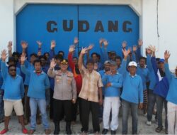 May Day 2025, Kapolres Buton Jalin Silaturahmi dengan para Pekerja