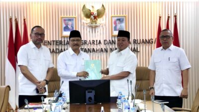 Mentri ATR/BPN Dukung Rencana Pembangunan Sekolah Rakyat oleh Presiden